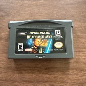 Game Boy Advance Star Wars: The New Droid Army Nintendo GBA‎ Authentic